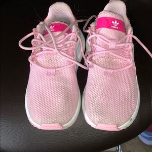 Adidas shoes, pink